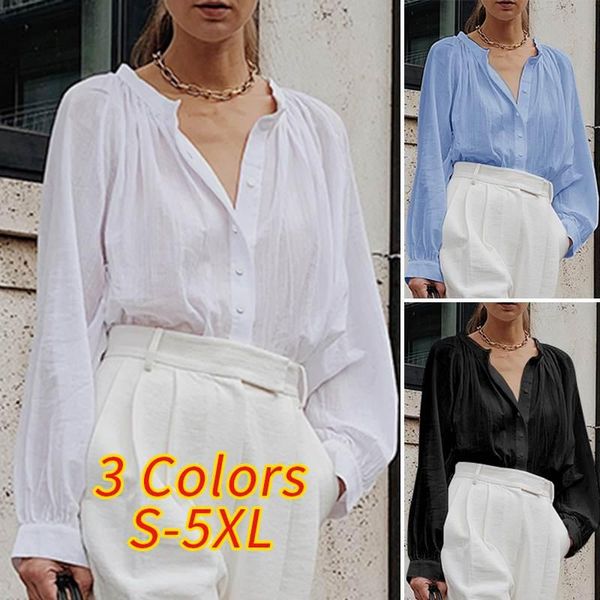 women's blouses & shirts vonda women blouse summer solid ladies casual baggy bohemian party elegant blusas femininas plus size 5xl, White
women's blouses & shirts vonda women blouse summer solid ladies casual baggy bohemian party elegant blusas femininas plus size 5xl, White