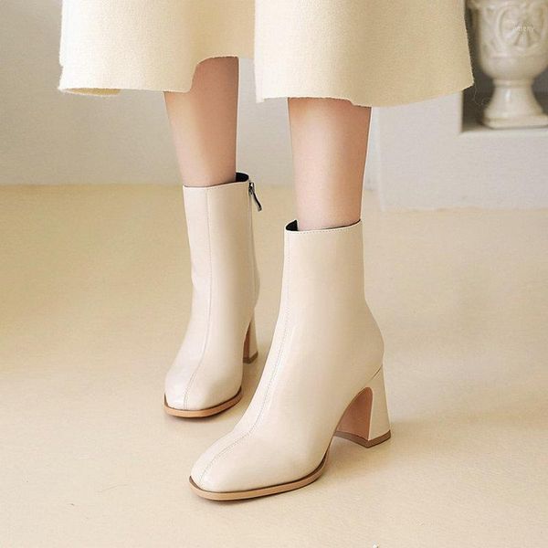 boots zawsthia patent pu leather beige red block high heels elegant ladies pumps office wedding party ankle women size 34-481, Black
boots zawsthia patent pu leather beige red block high heels elegant ladies pumps office wedding party ankle women size 34-481, Black