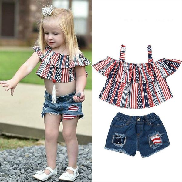 1 6y toddler kids baby girl outfits clothes sets striped t shirt shorts 2pcs, White
1 6y toddler kids baby girl outfits clothes sets striped t shirt shorts 2pcs, White
