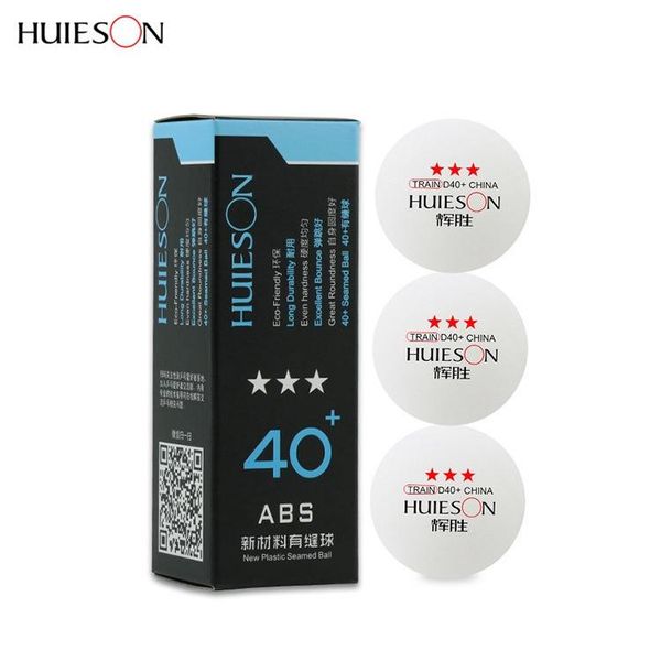 huieson table tennis balls 3 star 40+mm abs plastic ball for pong training 3pcs/pack
huieson table tennis balls 3 star 40+mm abs plastic ball for pong training 3pcs/pack