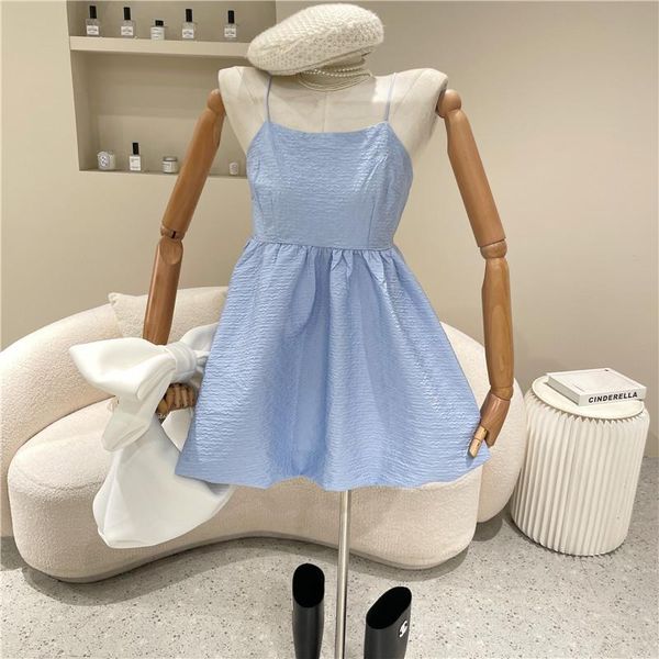casual dresses niche design women's clothing summer 2021 fashion temperament short slim a-line slip dress, Black;gray
casual dresses niche design women's clothing summer 2021 fashion temperament short slim a-line slip dress, Black;gray