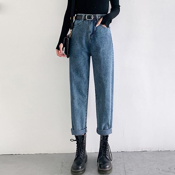 women's pants & capris wiccon 2021 spring jeans women elegant slim fit long zipper button belt high waist denim harem trousers, Black;white
women's pants & capris wiccon 2021 spring jeans women elegant slim fit long zipper button belt high waist denim harem trousers, Black;white