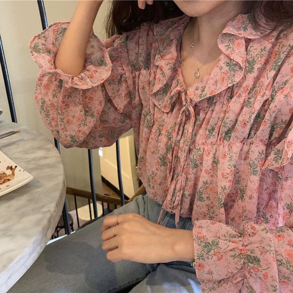 women's blouses & shirts blouse women long sleeve butterfly sweet girls spring floral short chiffon ruffles v-neck all-match trendy hol, White
women's blouses & shirts blouse women long sleeve butterfly sweet girls spring floral short chiffon ruffles v-neck all-match trendy hol, White