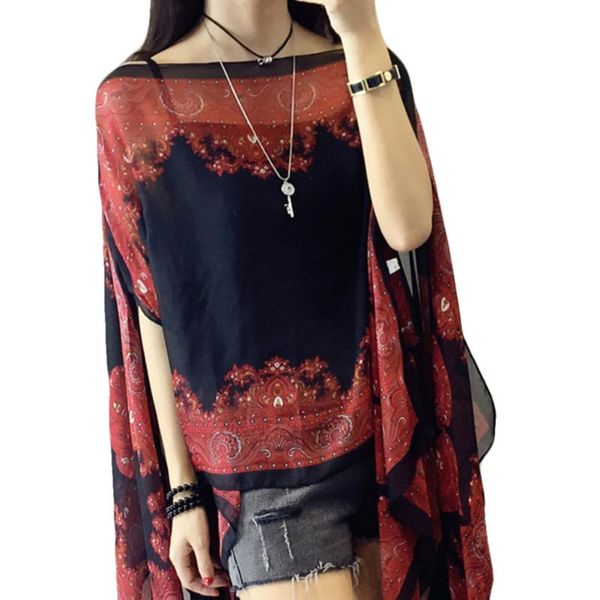 summer woman plus size scarf shirts blouses cover ups flower chiffon fabala sunscreen thin 10-color loose sun protection shawl women's, White;black
summer woman plus size scarf shirts blouses cover ups flower chiffon fabala sunscreen thin 10-color loose sun protection shawl women's, White;black