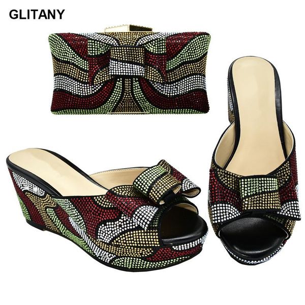 dress shoes italian in women african wedding shoe nigerian and matching bags bag set for party, Black
dress shoes italian in women african wedding shoe nigerian and matching bags bag set for party, Black