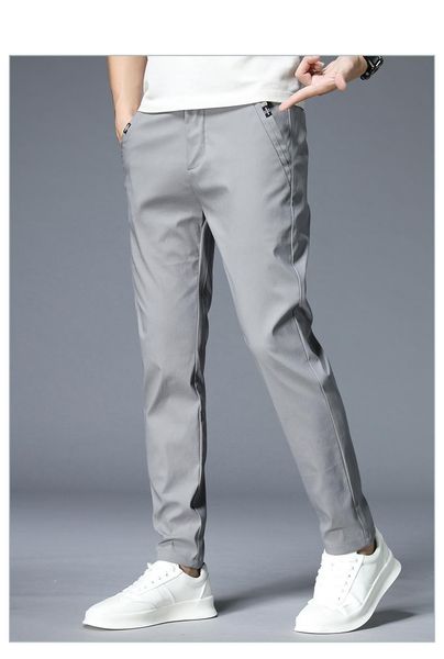 men's pants 2021 summer thin casual 4-color classic fashion business slim straight-leg cotton pure color brand trousers 38, Black
men's pants 2021 summer thin casual 4-color classic fashion business slim straight-leg cotton pure color brand trousers 38, Black