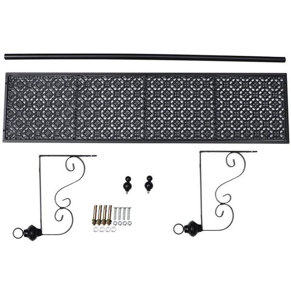 hooks & rails iron art clothes rack practical storage stand useful shelf clothing for home living room (black) #3
hooks & rails iron art clothes rack practical storage stand useful shelf clothing for home living room (black) #3