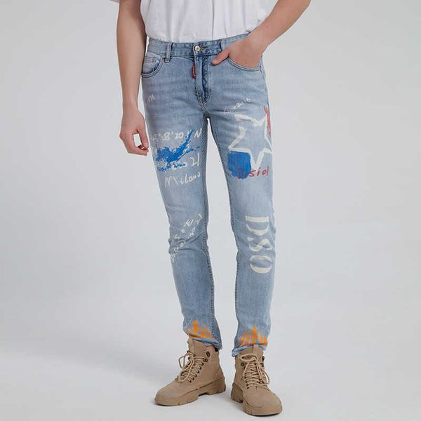 american streetwear fashion men jeans retro light blue slim fit printed for designer hip hop trousers denim punk pants
american streetwear fashion men jeans retro light blue slim fit printed for designer hip hop trousers denim punk pants