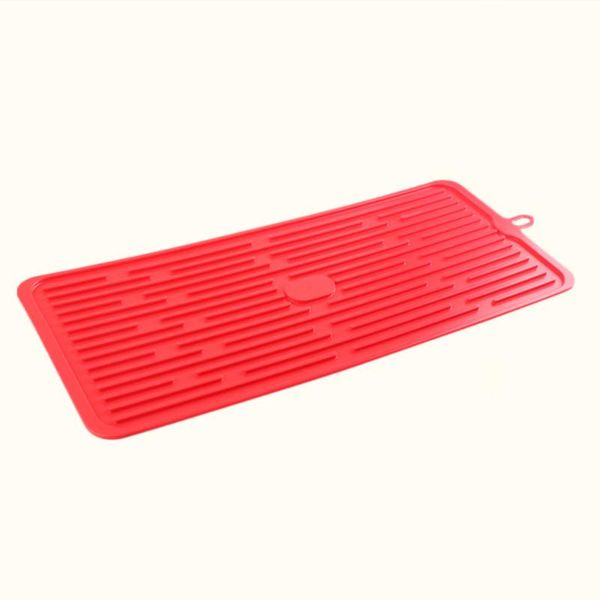mats & pads bar silicone drain pad drying mat kitchen deep grooves non-slip tray - 44.5x20x0.5cm (red)
mats & pads bar silicone drain pad drying mat kitchen deep grooves non-slip tray - 44.5x20x0.5cm (red)
