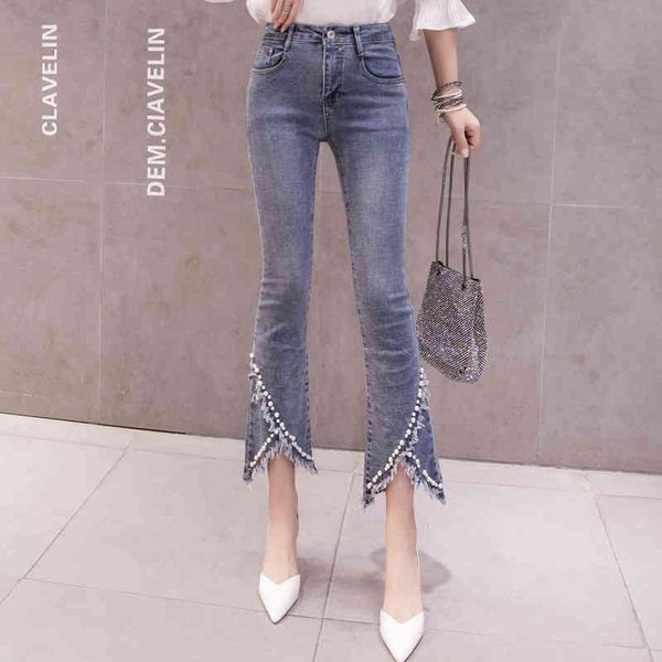plus size flare jeans for women beaded tassel high waist elastic slim denim pants ankle length femme trousers boyfriend l3201 210429, Blue
plus size flare jeans for women beaded tassel high waist elastic slim denim pants ankle length femme trousers boyfriend l3201 210429, Blue