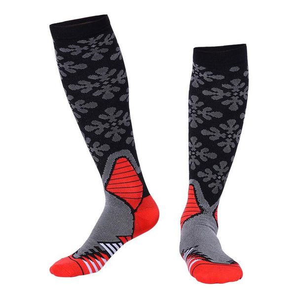 sports socks 1 pair knee high compression running stretch shin splints flight athletic sock men women cycling, Black
sports socks 1 pair knee high compression running stretch shin splints flight athletic sock men women cycling, Black
