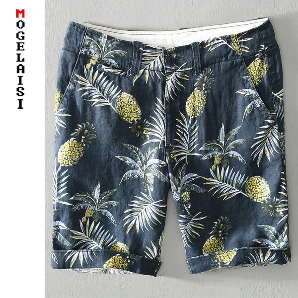 men's shorts fashion printed men summer 100% linen comfortable casual short brand bermuda masculina 8109, White;black
men's shorts fashion printed men summer 100% linen comfortable casual short brand bermuda masculina 8109, White;black