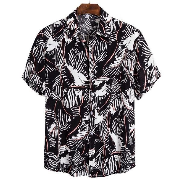 leaf personality design hawaiian style men's short-sleeved shirt geometric printing party beach daily casual lapel, White;black
leaf personality design hawaiian style men's short-sleeved shirt geometric printing party beach daily casual lapel, White;black