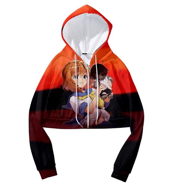 women's hoodies & sweatshirts higurashi no naku koro ni sotsu 3d zipper high waist hooded sweatshirt zip-up street casual women clothes, Black
women's hoodies & sweatshirts higurashi no naku koro ni sotsu 3d zipper high waist hooded sweatshirt zip-up street casual women clothes, Black