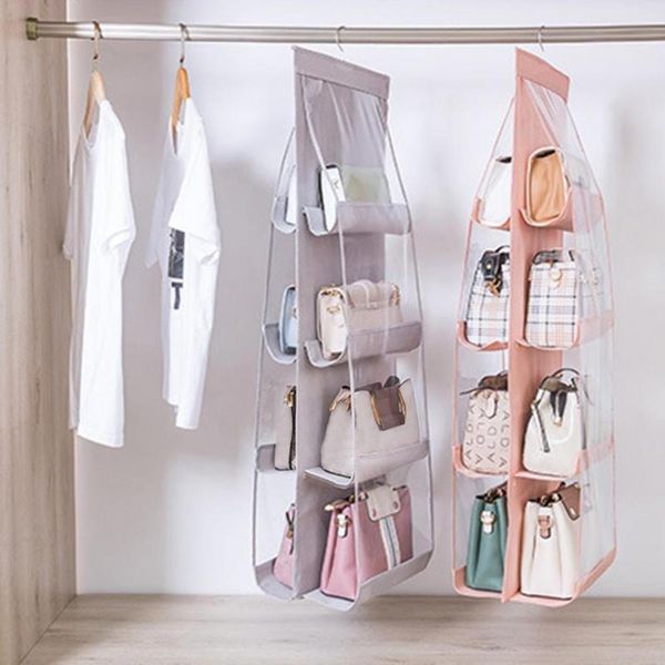 storage bags dust-proof pvc hanging bag foldable wardrobe pockets handbag for bedroom
storage bags dust-proof pvc hanging bag foldable wardrobe pockets handbag for bedroom