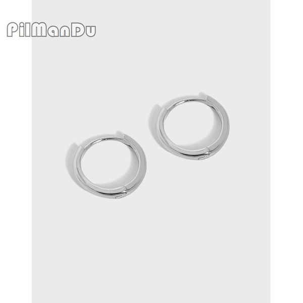 hoop & huggie pilmandu french s925 silver smooth exquisite geometry circle earrings for women girl wedding party minimalist jewelry, Golden;silver
hoop & huggie pilmandu french s925 silver smooth exquisite geometry circle earrings for women girl wedding party minimalist jewelry, Golden;silver