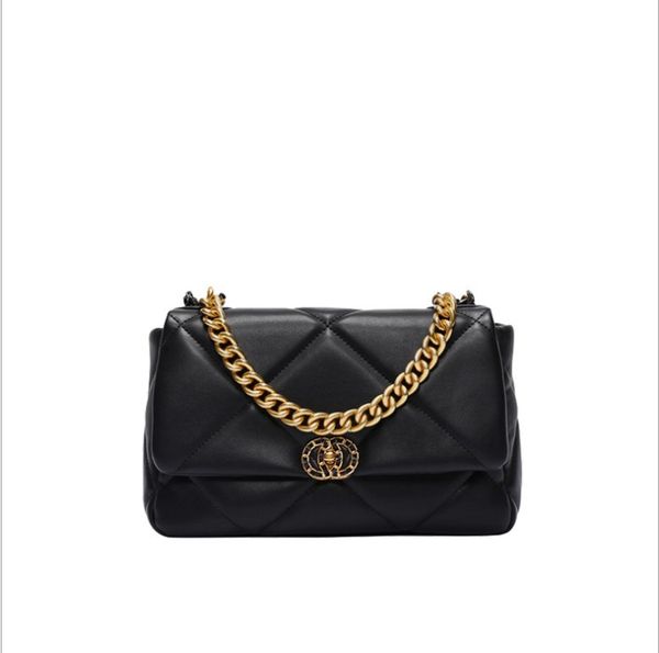 19 bag women design fashion versatile lingge chain genuine leather handbag cross body soft one shoulder messenger tote
19 bag women design fashion versatile lingge chain genuine leather handbag cross body soft one shoulder messenger tote