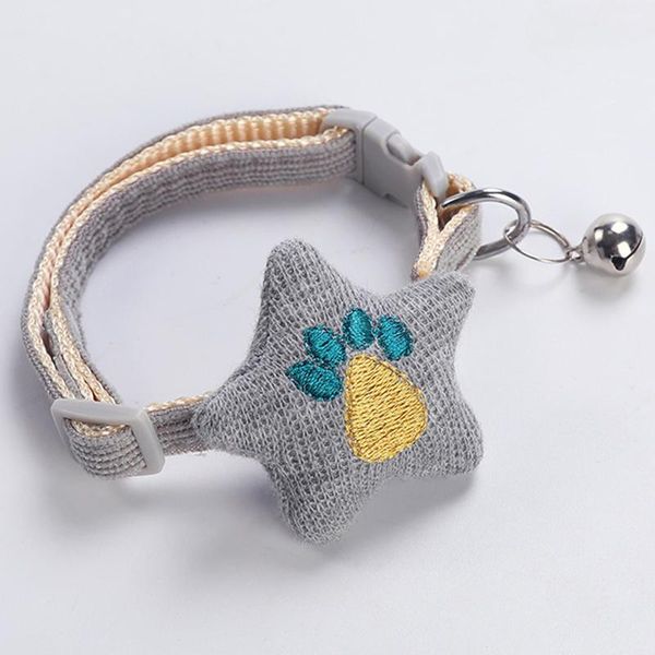 cat collars & leads dog collar with bell knitted star decor quick release pet neck strap adjustable length for small medium dogs lors889
cat collars & leads dog collar with bell knitted star decor quick release pet neck strap adjustable length for small medium dogs lors889