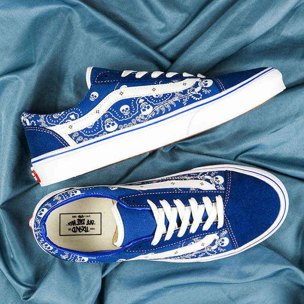 longvance blue skeleton cashew flower canvas shoes graffiti board men's sports leisure low women's, Black
longvance blue skeleton cashew flower canvas shoes graffiti board men's sports leisure low women's, Black