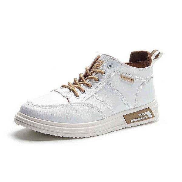 2021 autumn and winter men's board shoes student running fashion light casual leather sports, Black
2021 autumn and winter men's board shoes student running fashion light casual leather sports, Black