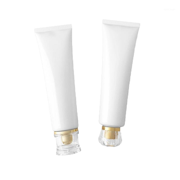 storage bottles & jars 150ml white cosmetic squeeze tube gold silver acrylic cap skin care sunscreen facial cleanser cream pe plastic refill
storage bottles & jars 150ml white cosmetic squeeze tube gold silver acrylic cap skin care sunscreen facial cleanser cream pe plastic refill