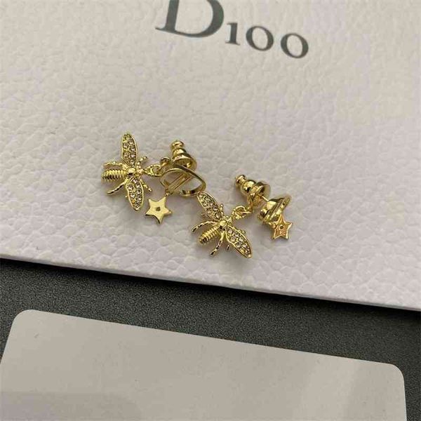 75% off outlet online family bee letter fashion trend net red earrings s925 silver needle brass material 1br8, Golden
75% off outlet online family bee letter fashion trend net red earrings s925 silver needle brass material 1br8, Golden