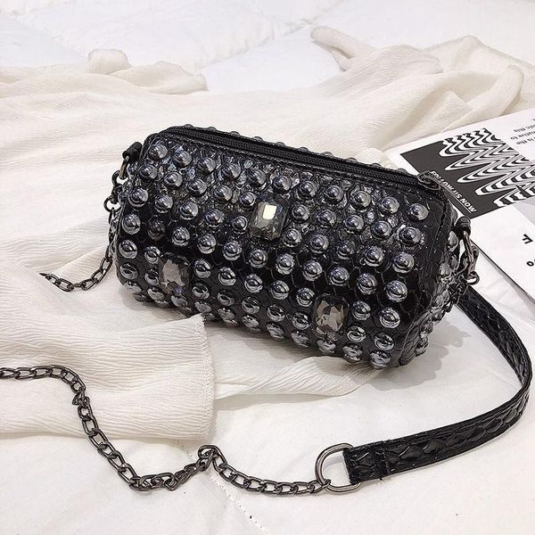 evening bags rivet chain crossbody for women 2021 fashion solid color leather zipper small square bag bolsas feminina
evening bags rivet chain crossbody for women 2021 fashion solid color leather zipper small square bag bolsas feminina