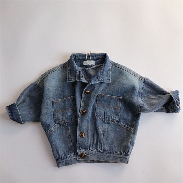 1-6yrs baby boys girls loose cowboy coat children clothing spring autumn boy girl long sleeve kids 210521, Blue;gray
1-6yrs baby boys girls loose cowboy coat children clothing spring autumn boy girl long sleeve kids 210521, Blue;gray