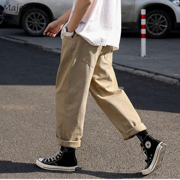 casual pants men solid simple retro cargo trousers fashion chic streetwear high street all-match japan style loose s-5xl leisure men's, Black
casual pants men solid simple retro cargo trousers fashion chic streetwear high street all-match japan style loose s-5xl leisure men's, Black