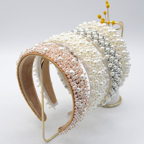 jolorym women pearls rhinestone baroque headdress trendy sponge crown hairband hair accessory wide headband fg-yl-034, Golden;white
jolorym women pearls rhinestone baroque headdress trendy sponge crown hairband hair accessory wide headband fg-yl-034, Golden;white