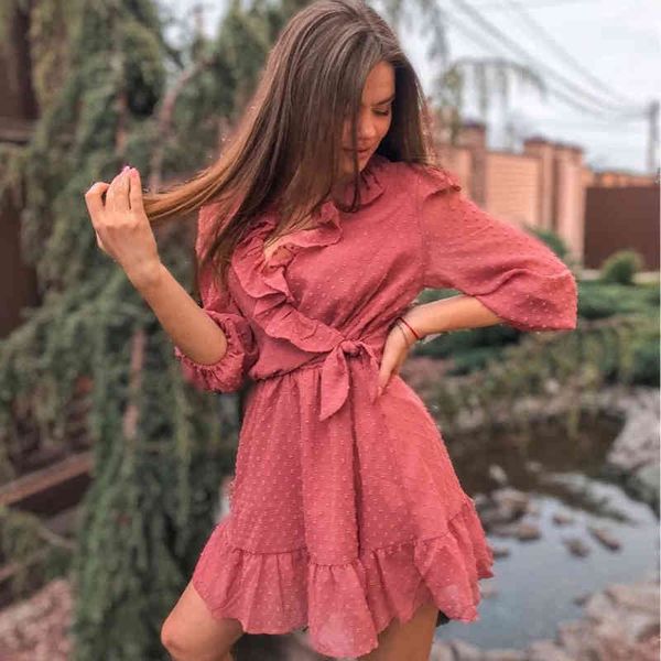 polka dot solid purple white dress v neck sheer sleeve dress autumn office lady casual mini dress ruffle vestidos 210415, Black;gray
polka dot solid purple white dress v neck sheer sleeve dress autumn office lady casual mini dress ruffle vestidos 210415, Black;gray