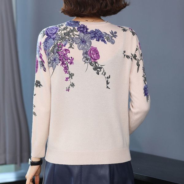 women's jackets knitted sweaters new spring autumn cardigan o-neck coat long sleeve sweater loose flowers printed cardigan vp, Black;brown
women's jackets knitted sweaters new spring autumn cardigan o-neck coat long sleeve sweater loose flowers printed cardigan vp, Black;brown