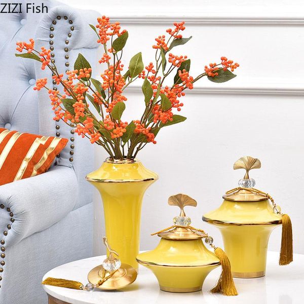 vases yellow gold-plated ceramic vase ginkgo biloba copper cover flower arrangement deskdecoration modern floral home decor
vases yellow gold-plated ceramic vase ginkgo biloba copper cover flower arrangement deskdecoration modern floral home decor