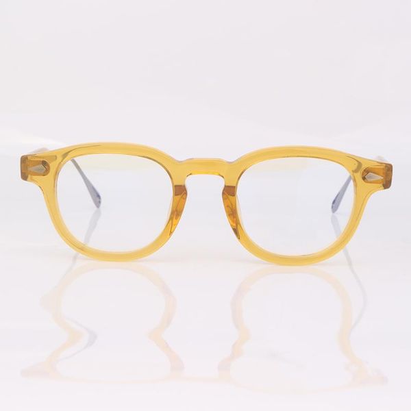 fashion sunglasses frames oval clear yellow frame optical glasses men with metal tips, Black
fashion sunglasses frames oval clear yellow frame optical glasses men with metal tips, Black