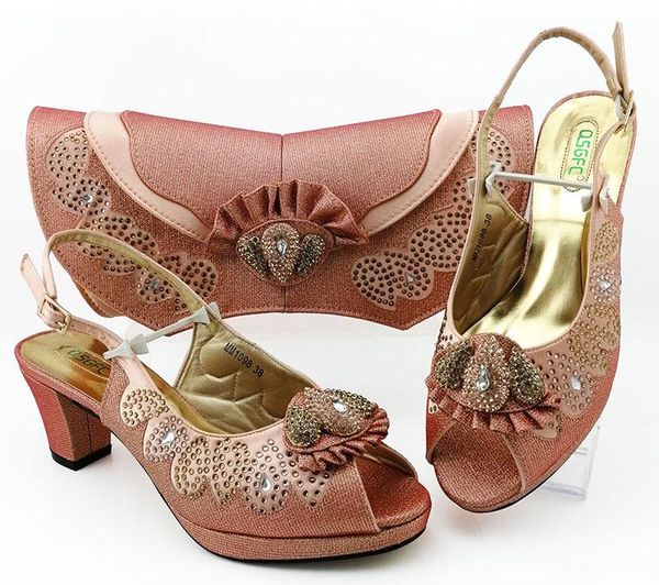 design peach shoe and bag set women nigerian party pumps shoes italian with matching bags wedding dress, Black
design peach shoe and bag set women nigerian party pumps shoes italian with matching bags wedding dress, Black