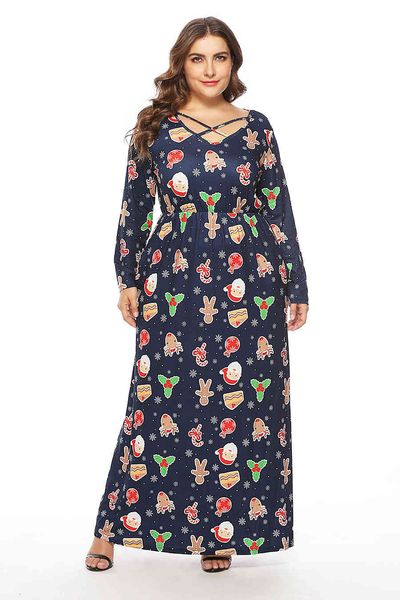 plus floral holiday size printed dress style for autumn and winter female fashion skirt long, Black;gray
plus floral holiday size printed dress style for autumn and winter female fashion skirt long, Black;gray