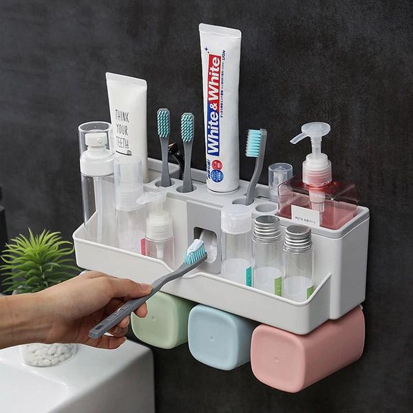 toothbrush holder for bathroom automatic toothpaste squeezer wall with cup storage rack organizer accessories set bath accessory
toothbrush holder for bathroom automatic toothpaste squeezer wall with cup storage rack organizer accessories set bath accessory
