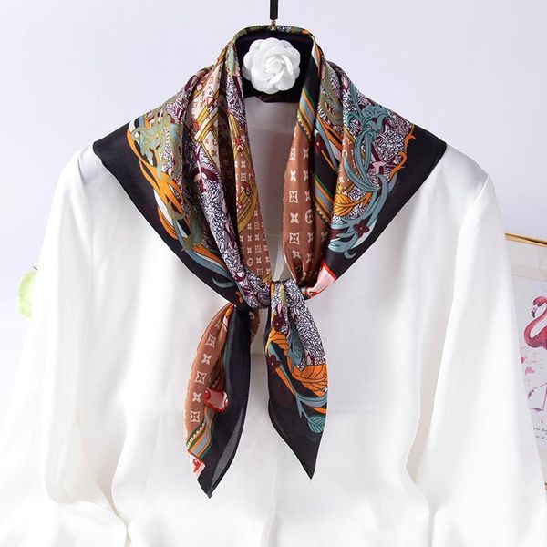 scarves 2021 fashion luxury silk scarf satin neck headscarf women female 70*70cm kerchief square shawls and wraps hair bandana, Blue;gray
scarves 2021 fashion luxury silk scarf satin neck headscarf women female 70*70cm kerchief square shawls and wraps hair bandana, Blue;gray
