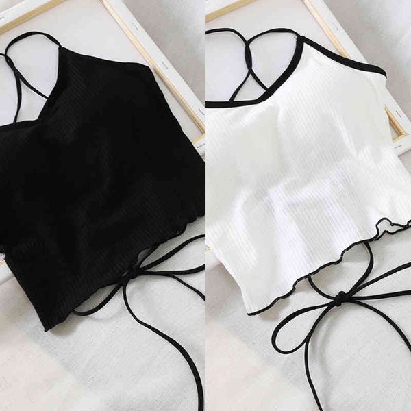 nxy women's tanks & camis heliar women halter backless bandage crop lingerie underwear padded cotton crop summer 0310, White
nxy women's tanks & camis heliar women halter backless bandage crop lingerie underwear padded cotton crop summer 0310, White