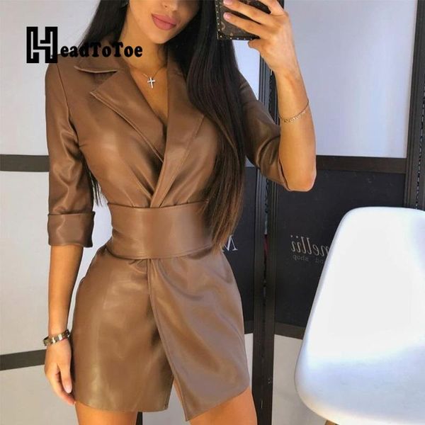 plain long sleeve pu leather blazer dress women skinny bodycon notched collar work casual dresses, Black;gray
plain long sleeve pu leather blazer dress women skinny bodycon notched collar work casual dresses, Black;gray