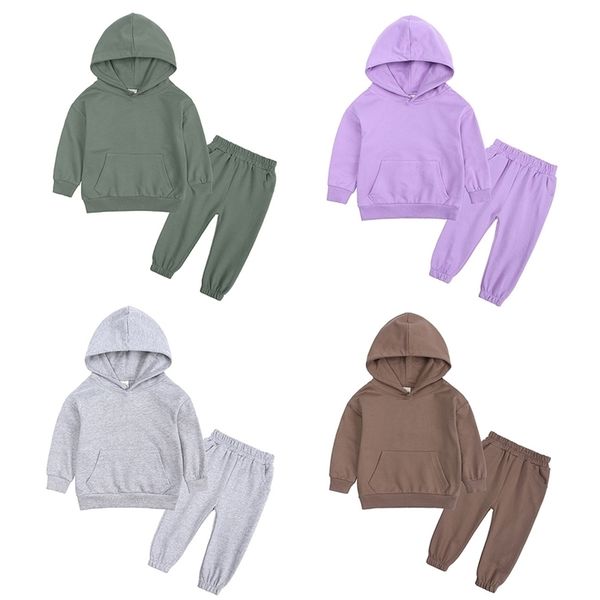 children boy girl clothes set hoodie pullover sweatshirt pant warm casual children's suit winter autumn kids loungewear 211104, White
children boy girl clothes set hoodie pullover sweatshirt pant warm casual children's suit winter autumn kids loungewear 211104, White