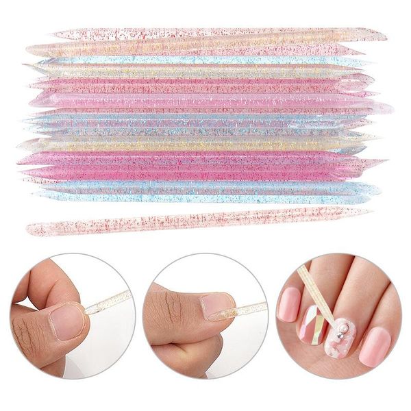 20/100pcs reusable double end crystal stick nail art cuticle pusher remover tool pedicure care nails manicures tools pushers
20/100pcs reusable double end crystal stick nail art cuticle pusher remover tool pedicure care nails manicures tools pushers