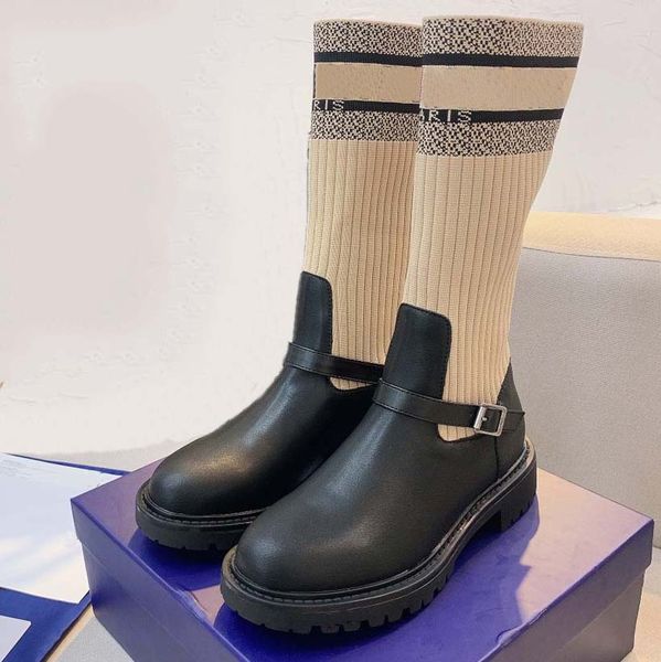 designer boots leather martin ankle knitted stretch sock boot fashion non-slip rubber outsole elastic webbing luxury comfort exquisite, Black
designer boots leather martin ankle knitted stretch sock boot fashion non-slip rubber outsole elastic webbing luxury comfort exquisite, Black