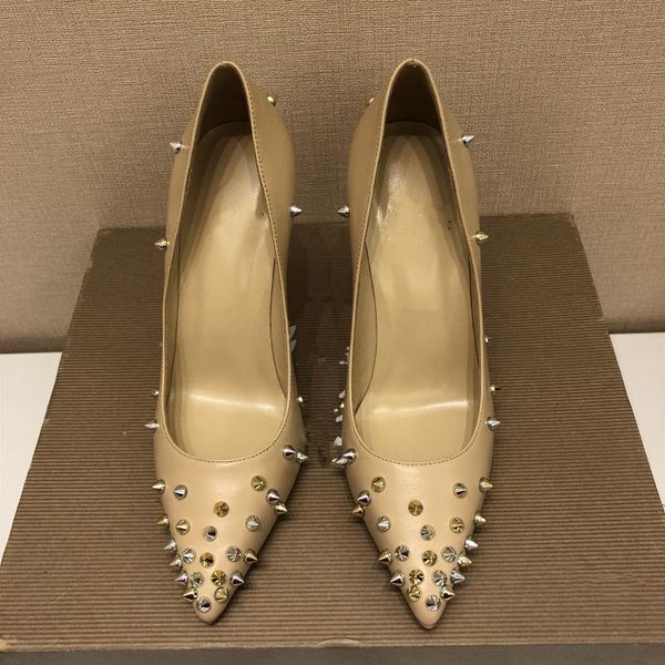 dress shoes ollymurs 2021 fashion genuine leather pinted toe summer pumps studded slip on thin high heel women, Black
dress shoes ollymurs 2021 fashion genuine leather pinted toe summer pumps studded slip on thin high heel women, Black