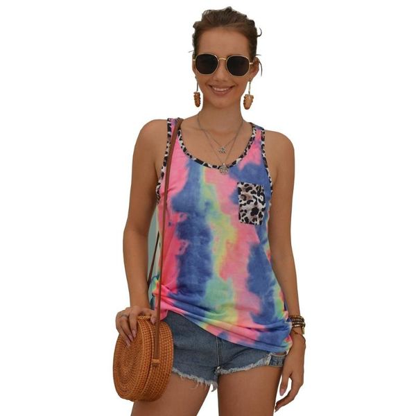 women's t-shirt summer vest t-shirts sleeveless round neck printing and dyeing off-shoulder streetwear women graphic t shirts, White
women's t-shirt summer vest t-shirts sleeveless round neck printing and dyeing off-shoulder streetwear women graphic t shirts, White