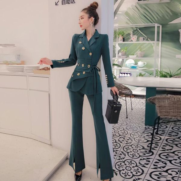 women's two piece pants autumn winter elegant outfits long sleeve slim blazer + high waist suit office lady casual set h335, White
women's two piece pants autumn winter elegant outfits long sleeve slim blazer + high waist suit office lady casual set h335, White