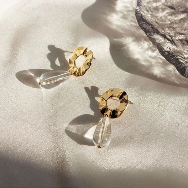 dangle & chandelier ufashional fashion acrylic water drop earring gold color zinc alloy round circle charm earrings for women jewelry, Silver 
dangle & chandelier ufashional fashion acrylic water drop earring gold color zinc alloy round circle charm earrings for women jewelry, Silver