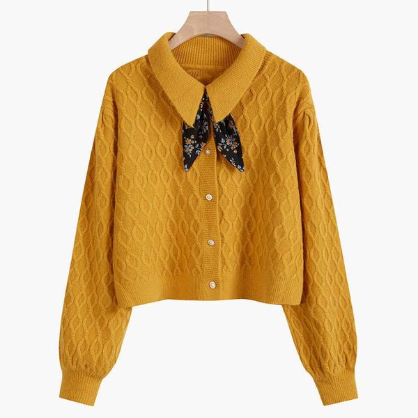 women's knits & tees peonfly korean cardigan autumn winter elegant with/no silk scarf cute neck long sleeve loose knitted sweater outer, White
women's knits & tees peonfly korean cardigan autumn winter elegant with/no silk scarf cute neck long sleeve loose knitted sweater outer, White