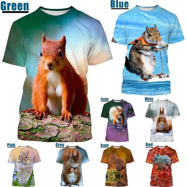 men's t-shirts 2021 trend animal squirrel 3d printing t shirt casual men's/women's cute pattern short sleeve, White;black
men's t-shirts 2021 trend animal squirrel 3d printing t shirt casual men's/women's cute pattern short sleeve, White;black