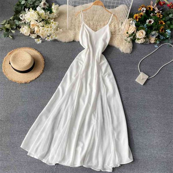 holiday high waist slim double suspender beach dress women v neck sleeveless elegant vestidos k924 210527, Black;gray
holiday high waist slim double suspender beach dress women v neck sleeveless elegant vestidos k924 210527, Black;gray